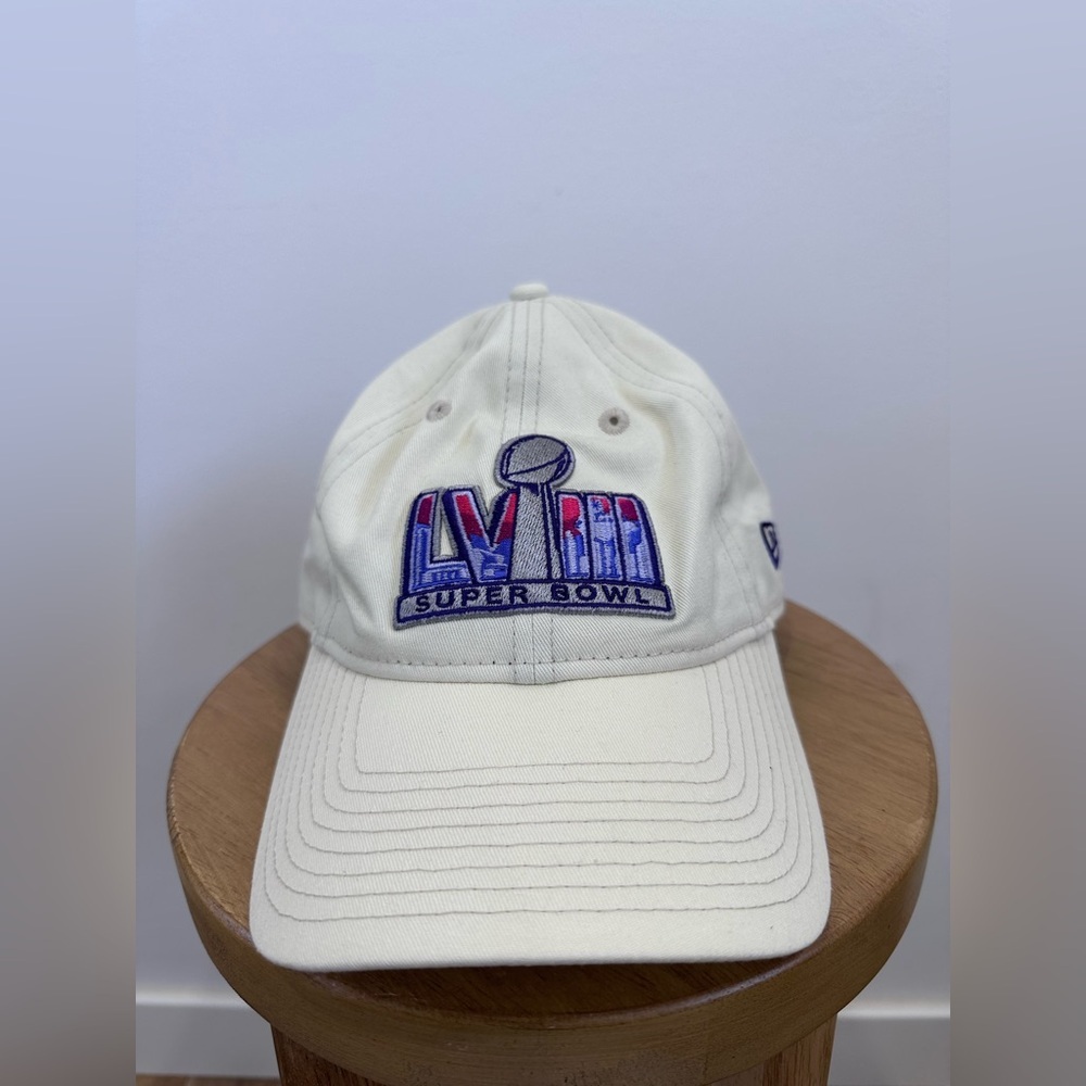 Super Bowl LVIII Cream Cap - Never Worn - OS Fits Most